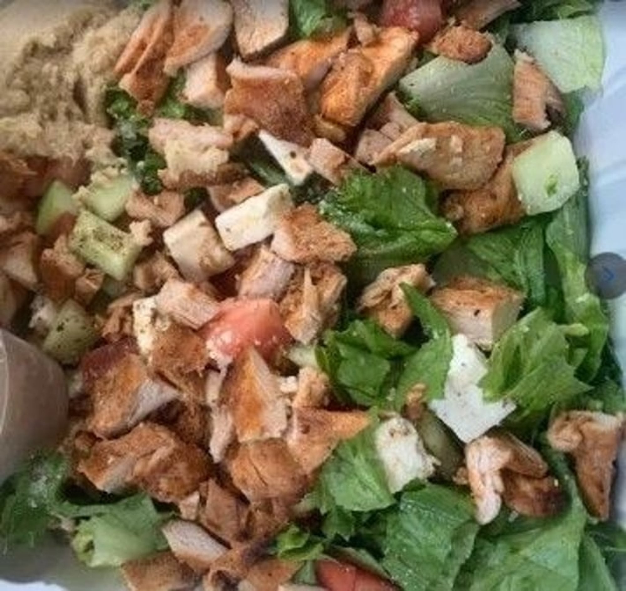 Grilled Chicken Caesar Salad