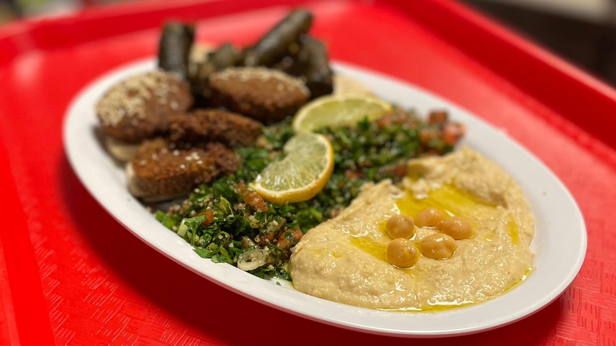 Tarboosh Vegetarian Platter