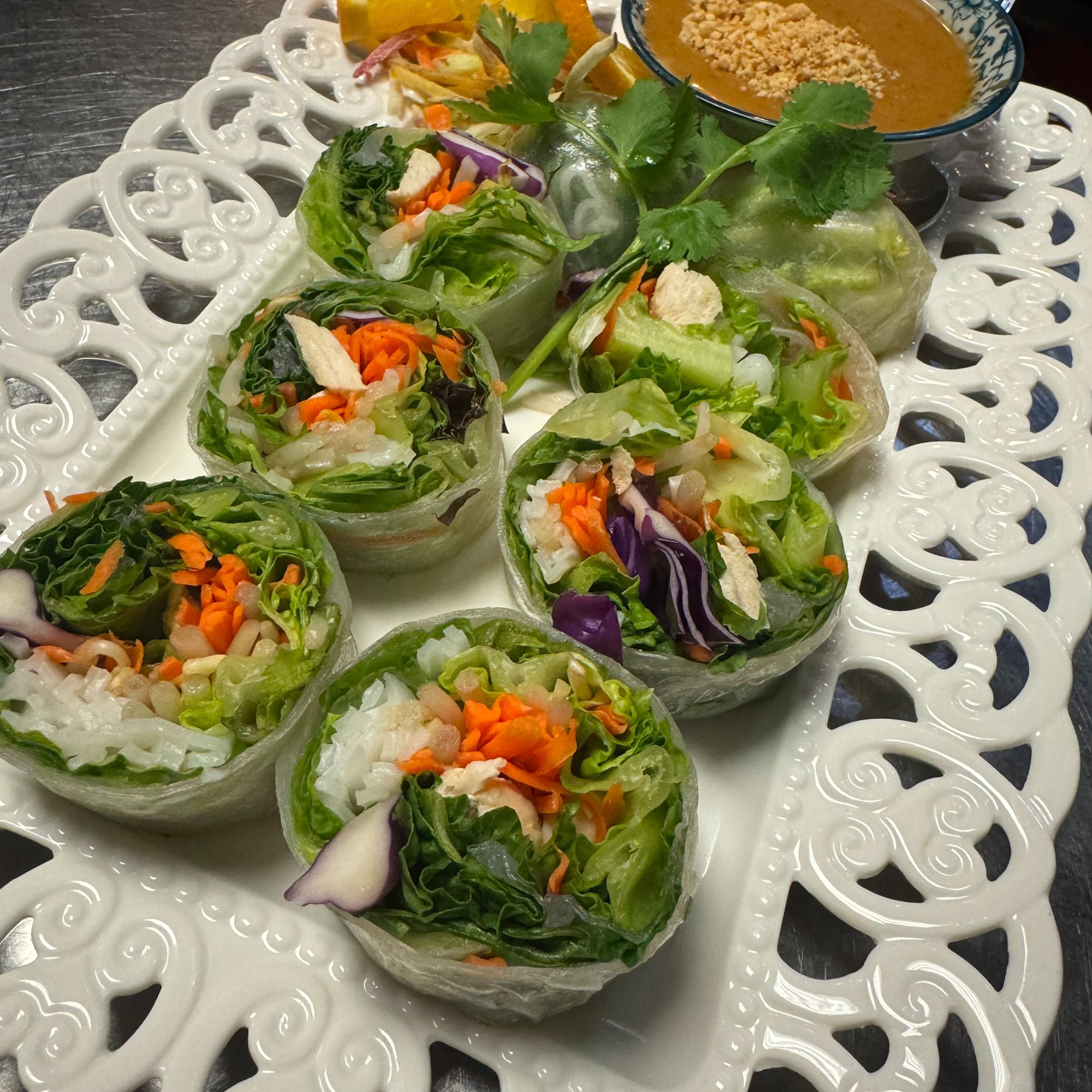 Thai Summer Roll With Tofu