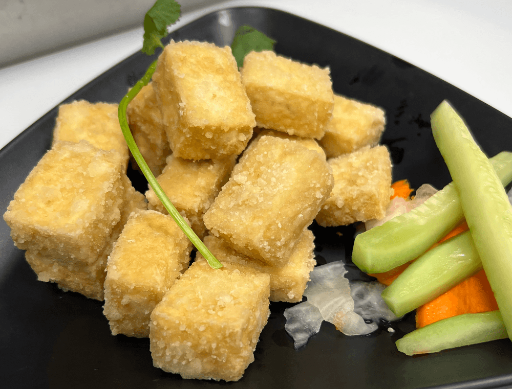 A8. Butter Garlic Crispy Tofu