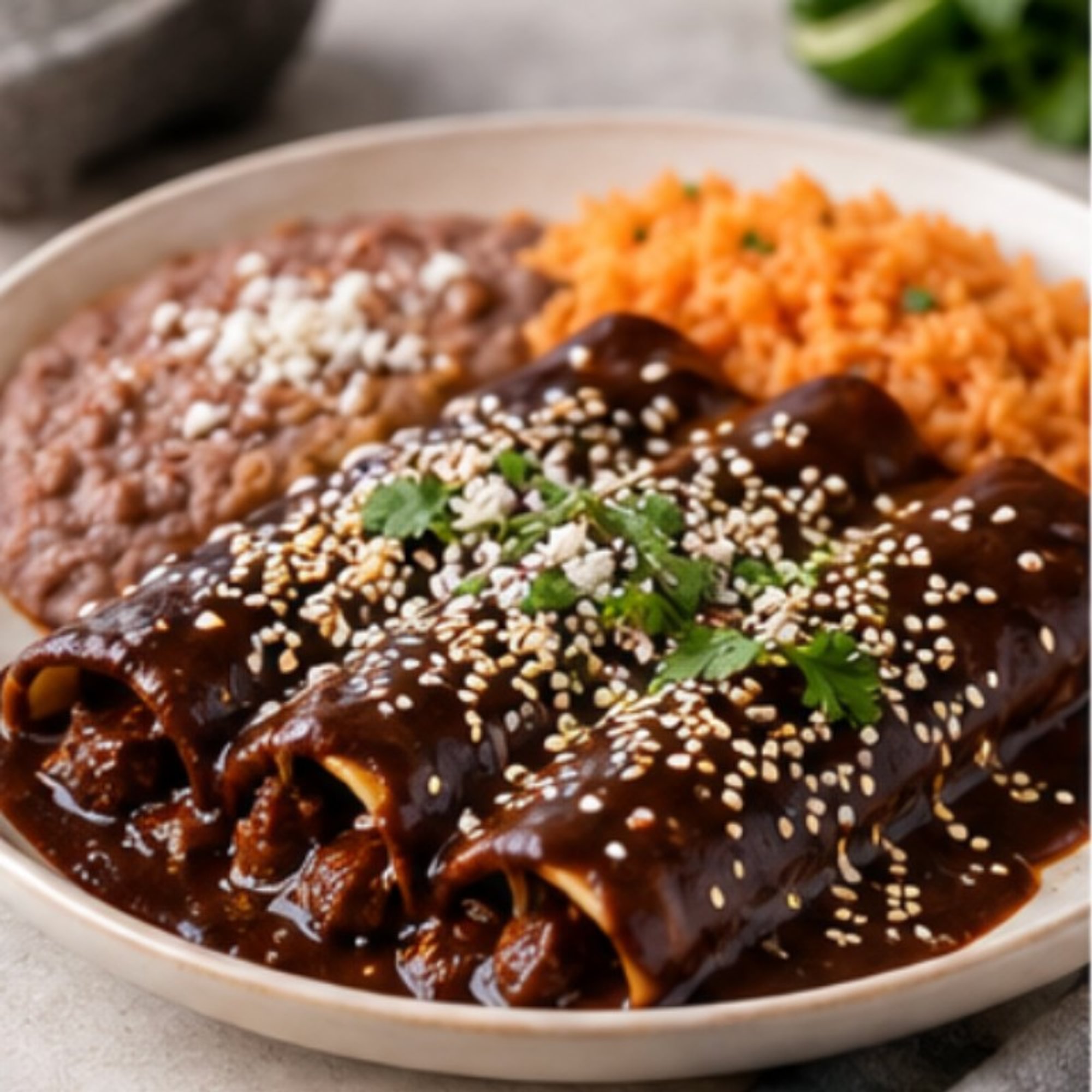 Enchiladas Mole