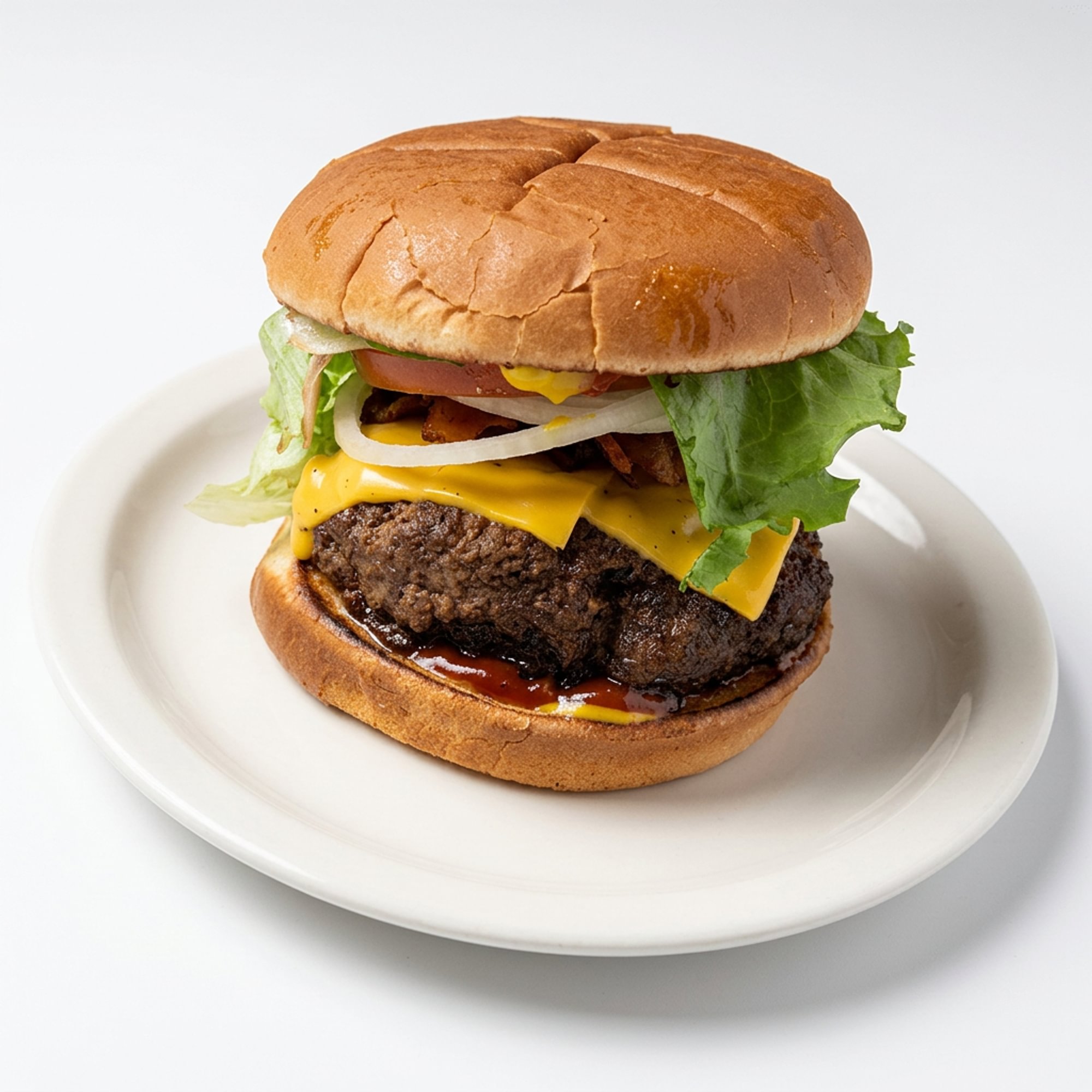 Grilled Famous PG Hamburger