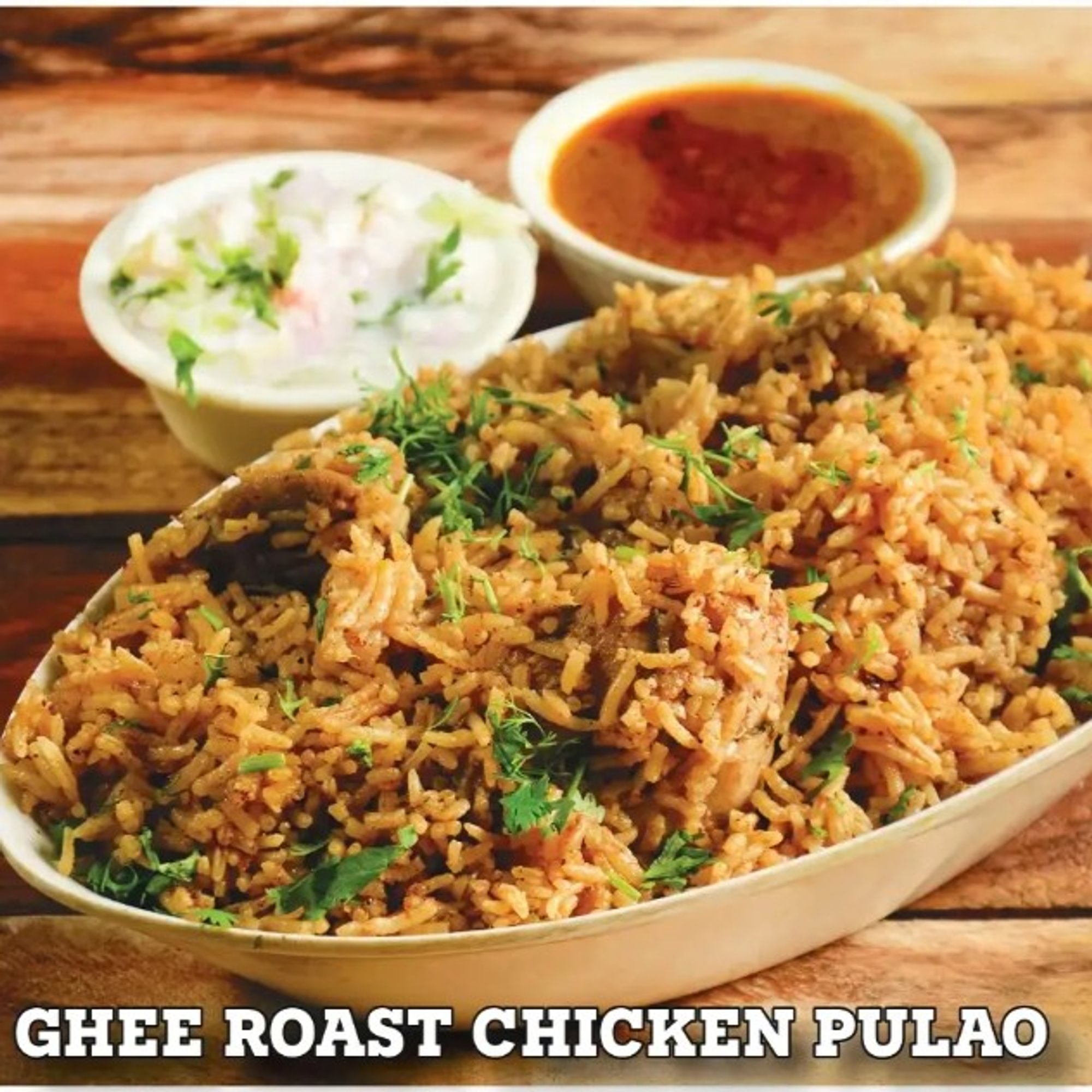 Ghee Roast Chicken Pulao