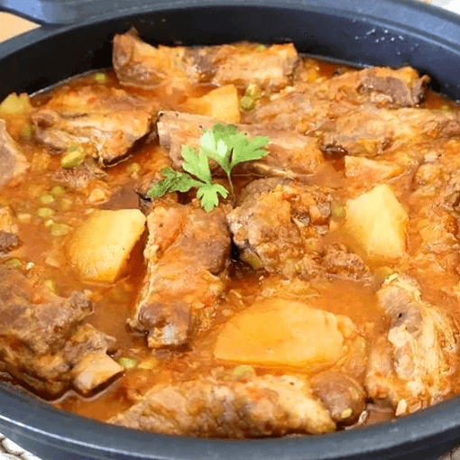 Costilla de Cerdo Guisada