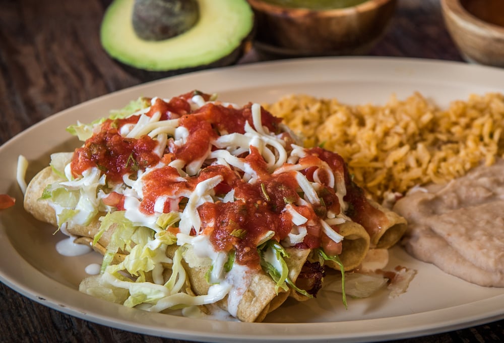 FLAUTAS DE POLLO (Chicken flautas)