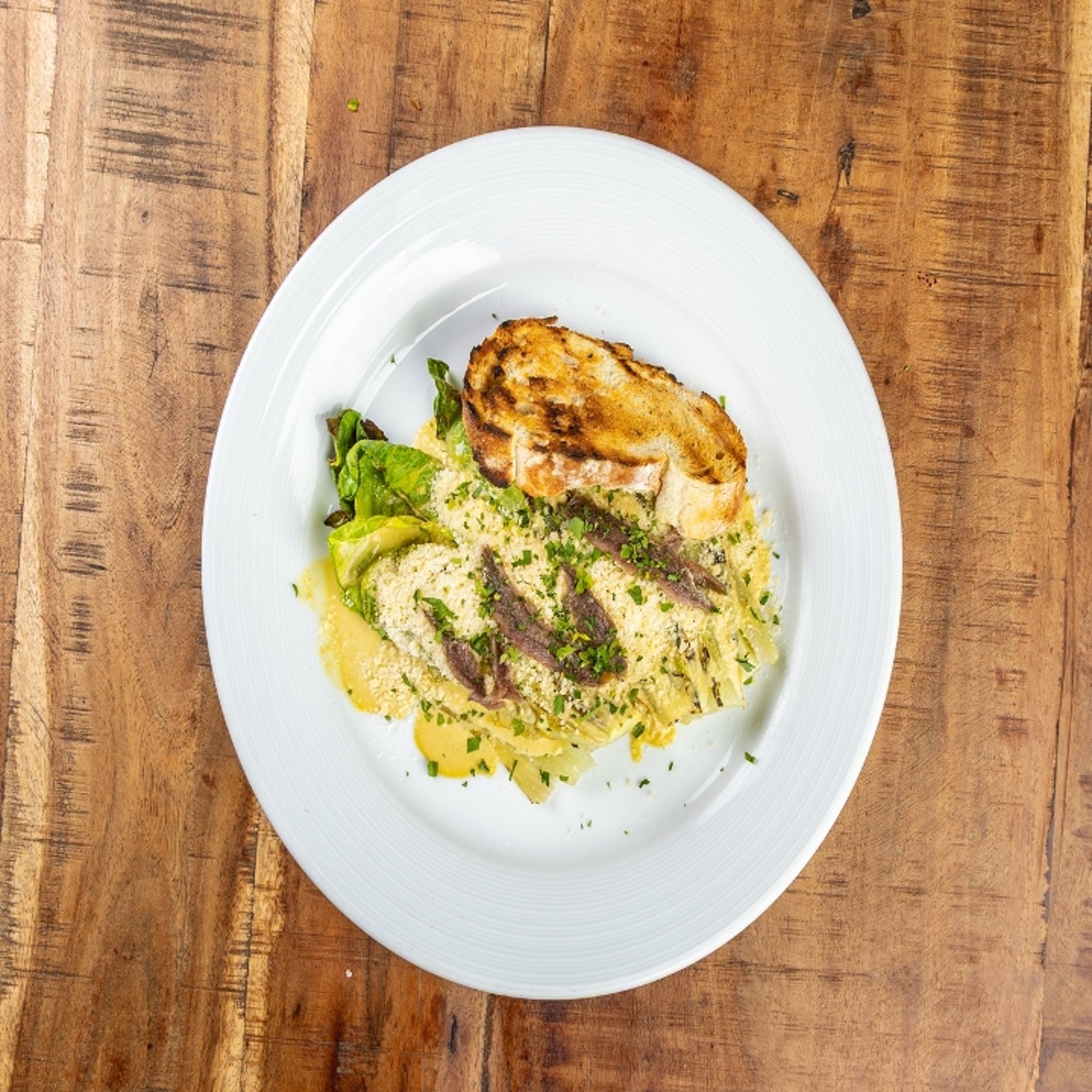 Grilled Caesar Salad