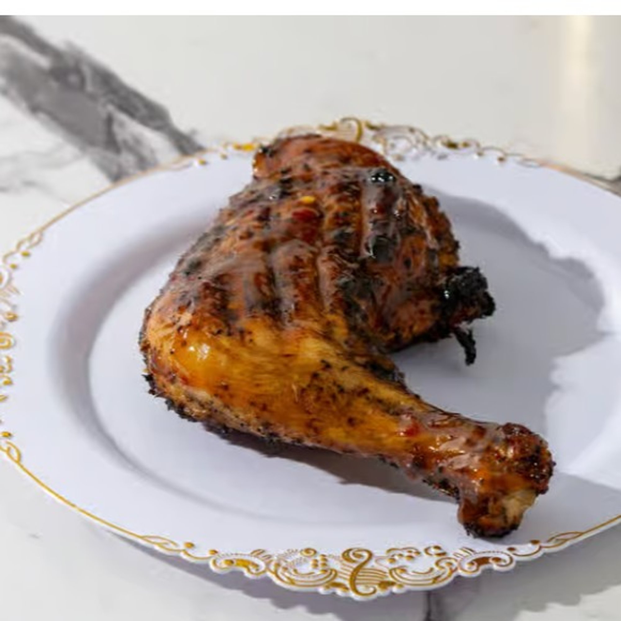 Single Piece BBQ Leg Quarter