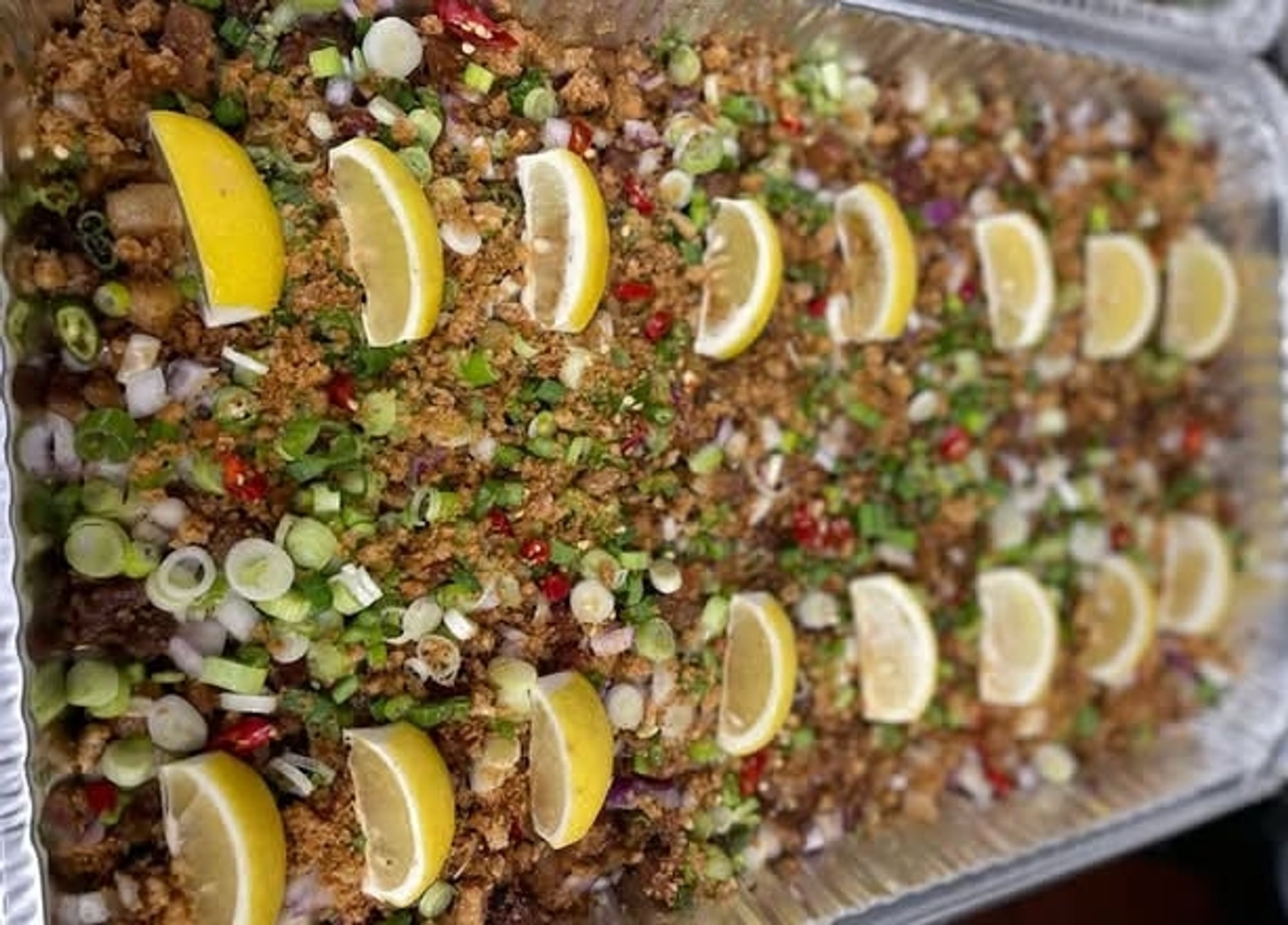 Sisig Large Tray