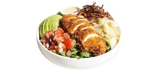 Spicy Crispy Chicken Salad