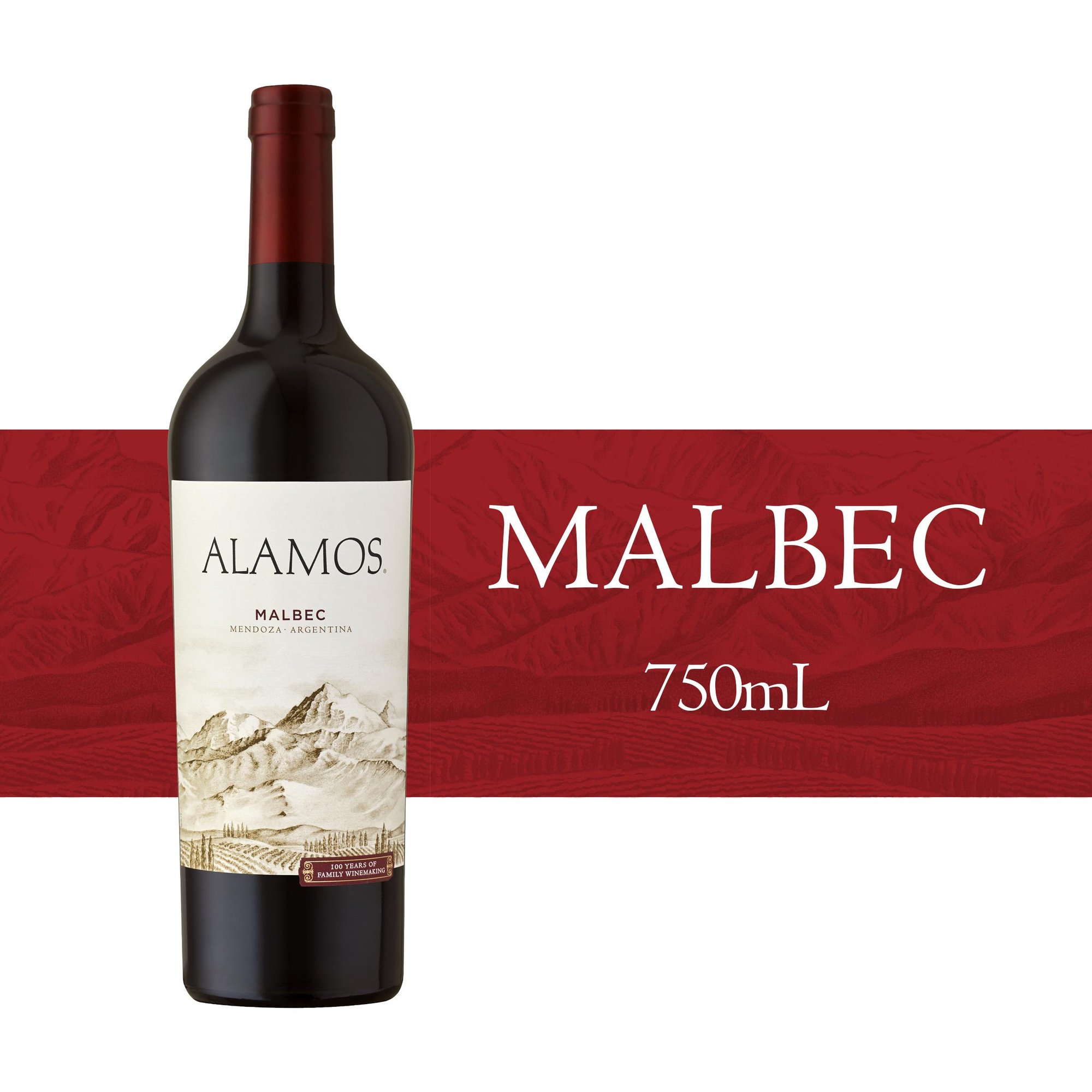 Alamos Mendoza Argentina Malbec 750ml