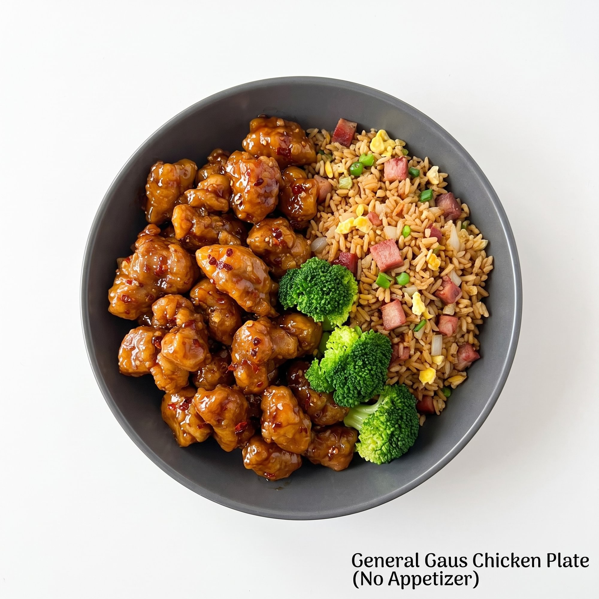 General Gaus Chicken Plate (No Appetizer)