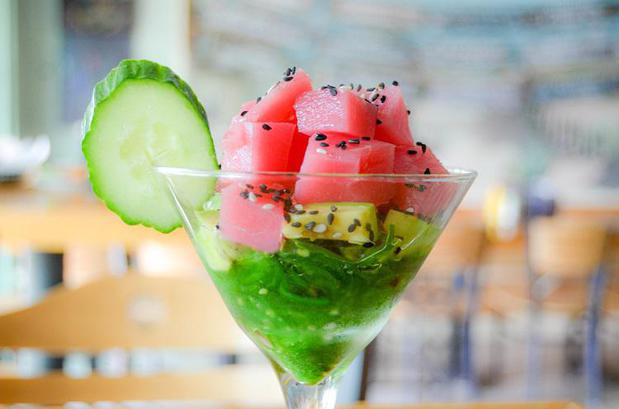 Gary's Dewey Beach Grill / 38° -75° Brewing offers sushi and sashimi Gary's Dewey Beach Grill / 38° -75° Brewing offers sushi and sashimi