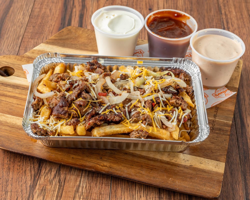 Beef Gyro Loaded Fries