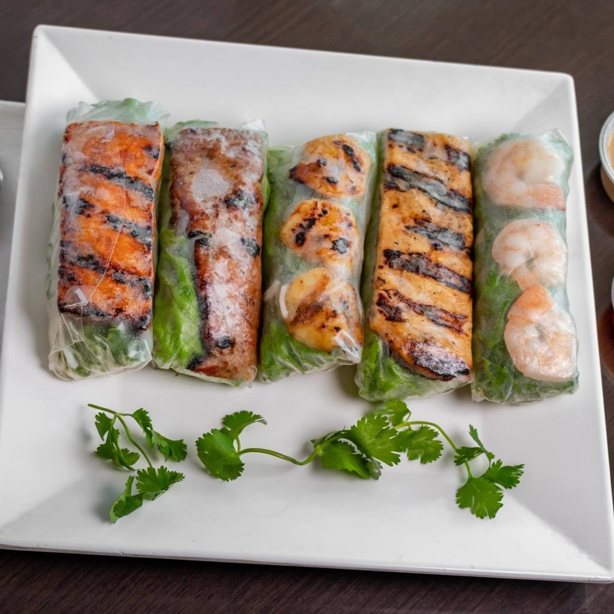 A3. Grilled Spring Roll (2 pieces)