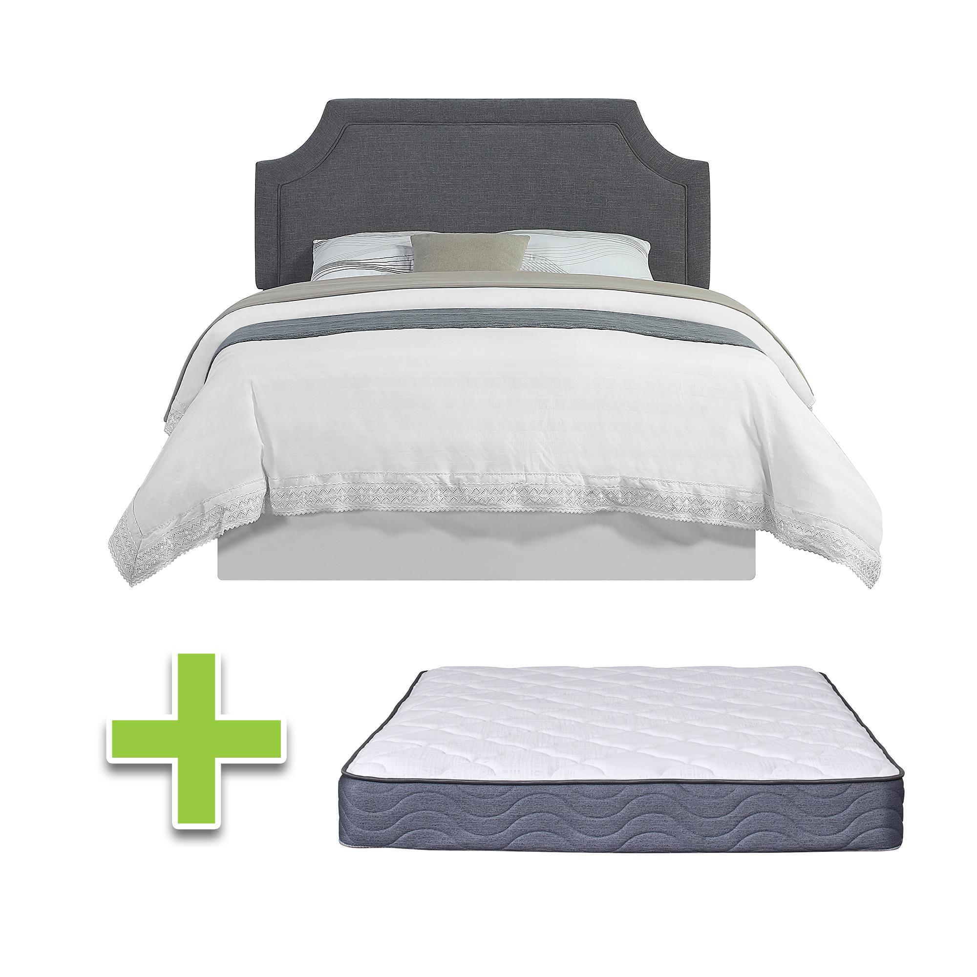 Full Elena Bed w/9.5" Extra Firm Mattress & 9" Foundation
