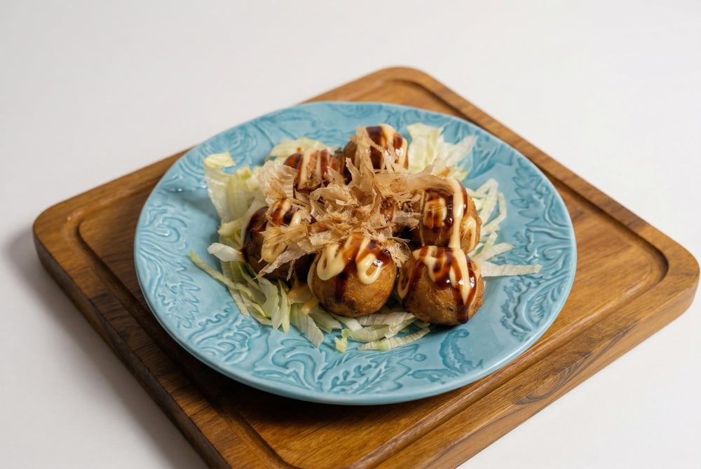 香炸章鱼丸Reren Takoyaki (7 pcs)