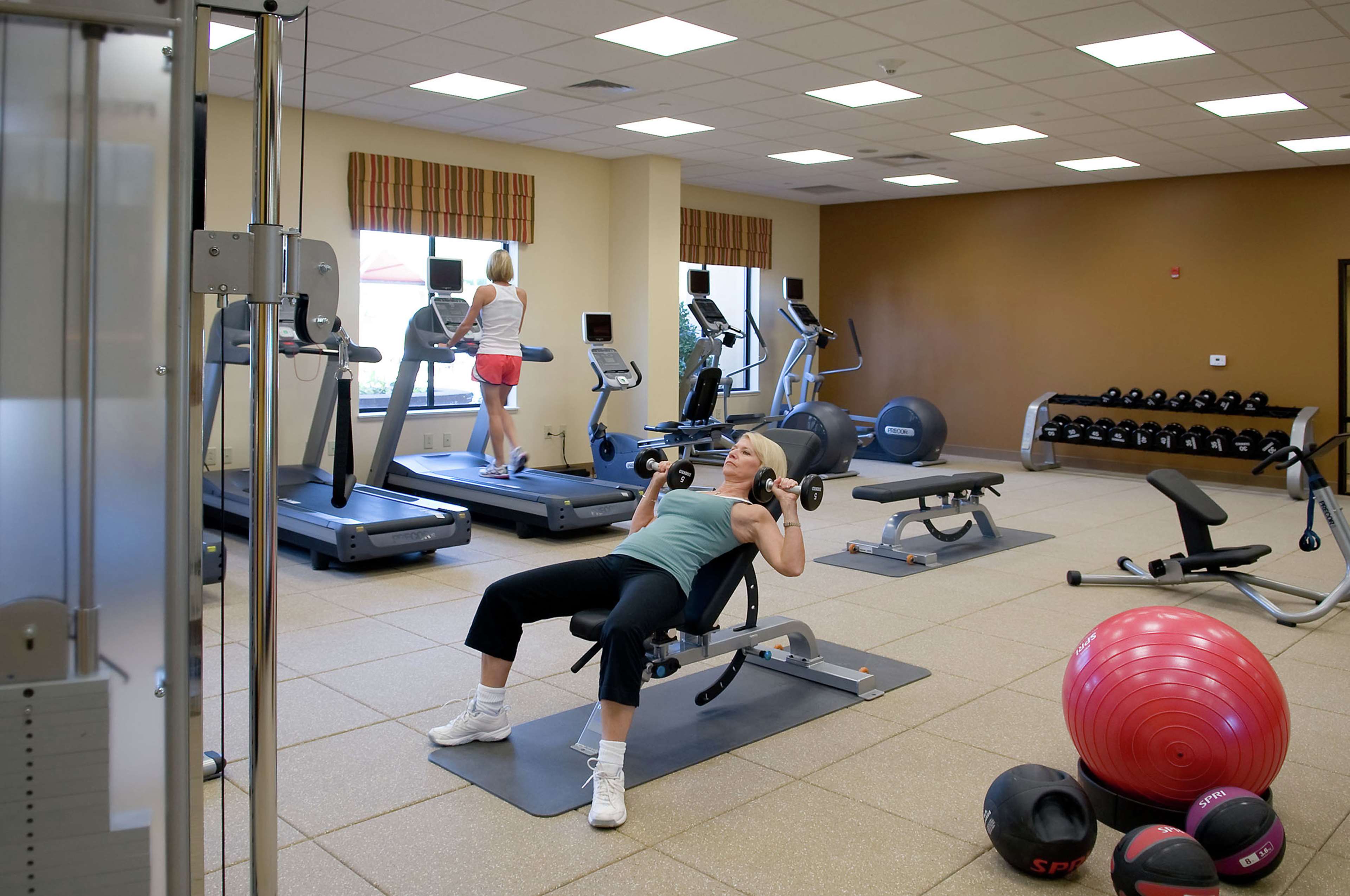 Health club  fitness center  gym