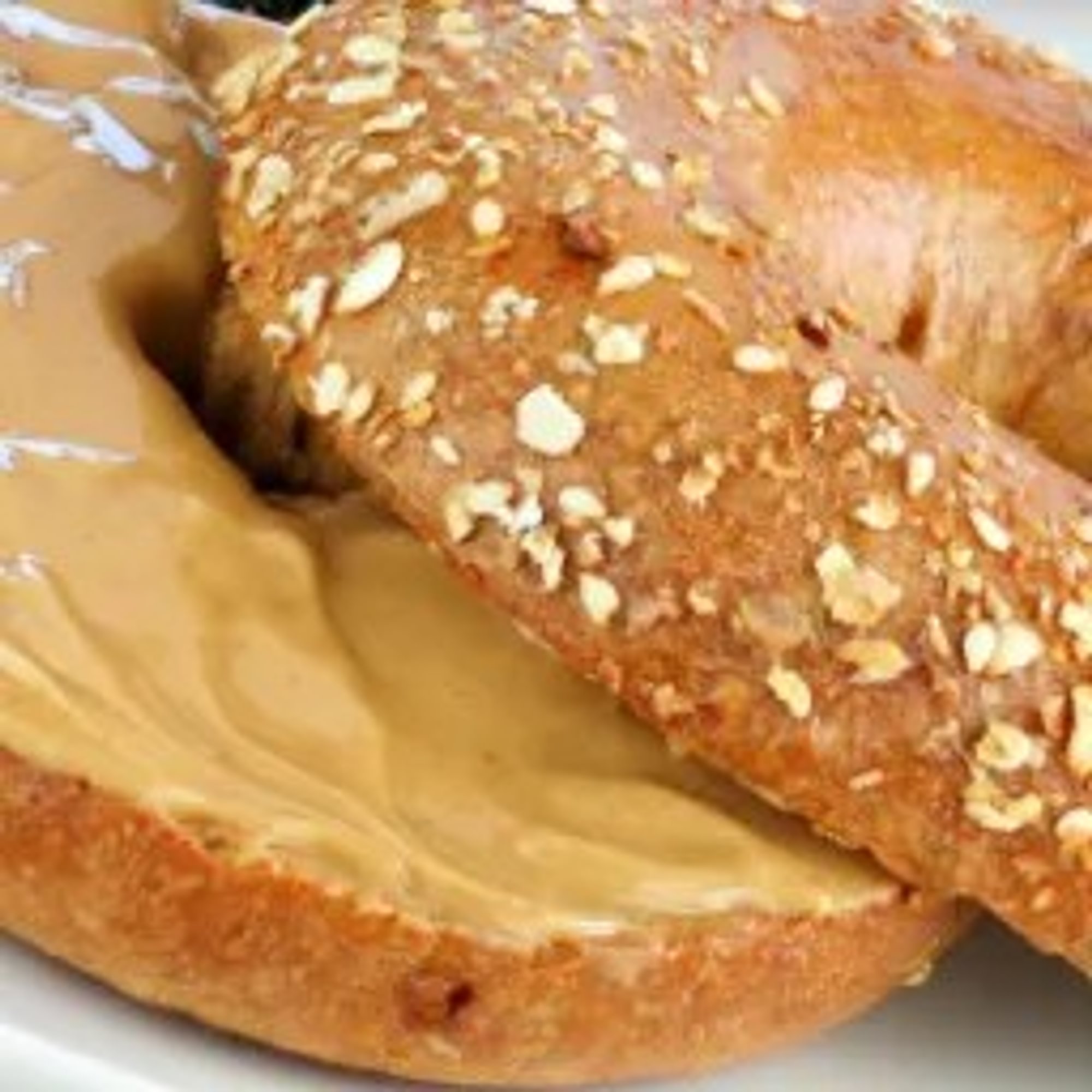 Bagel With Peanut Butter