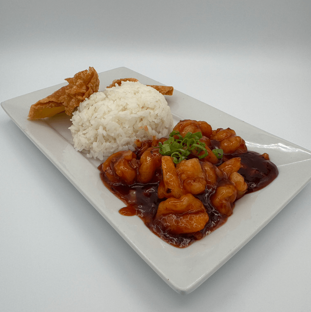 Prawns a la Peking Lunch