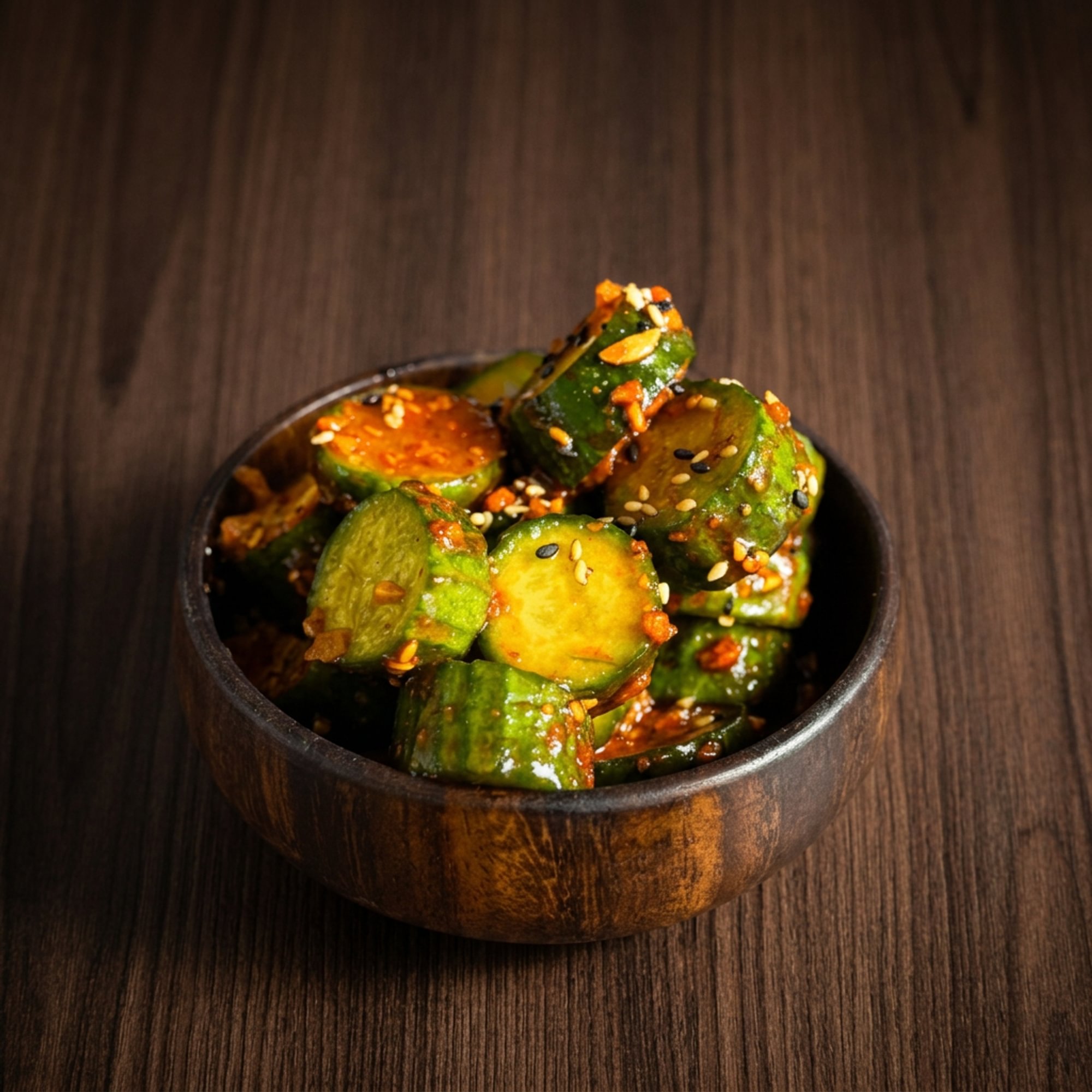 Crispy Garlic Cucumber