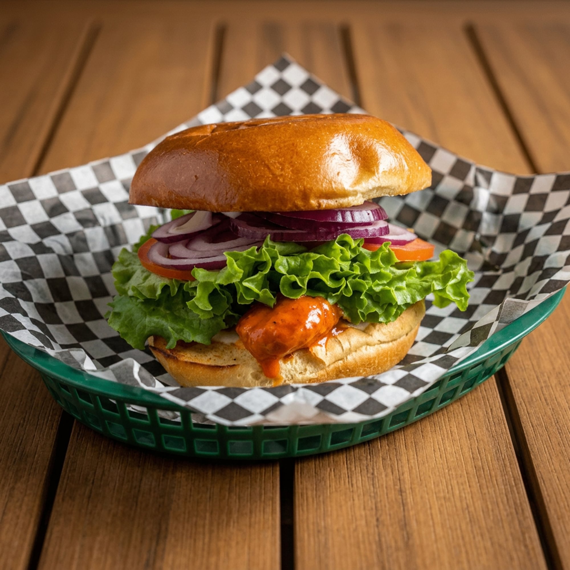Buffalo Chicken Burger