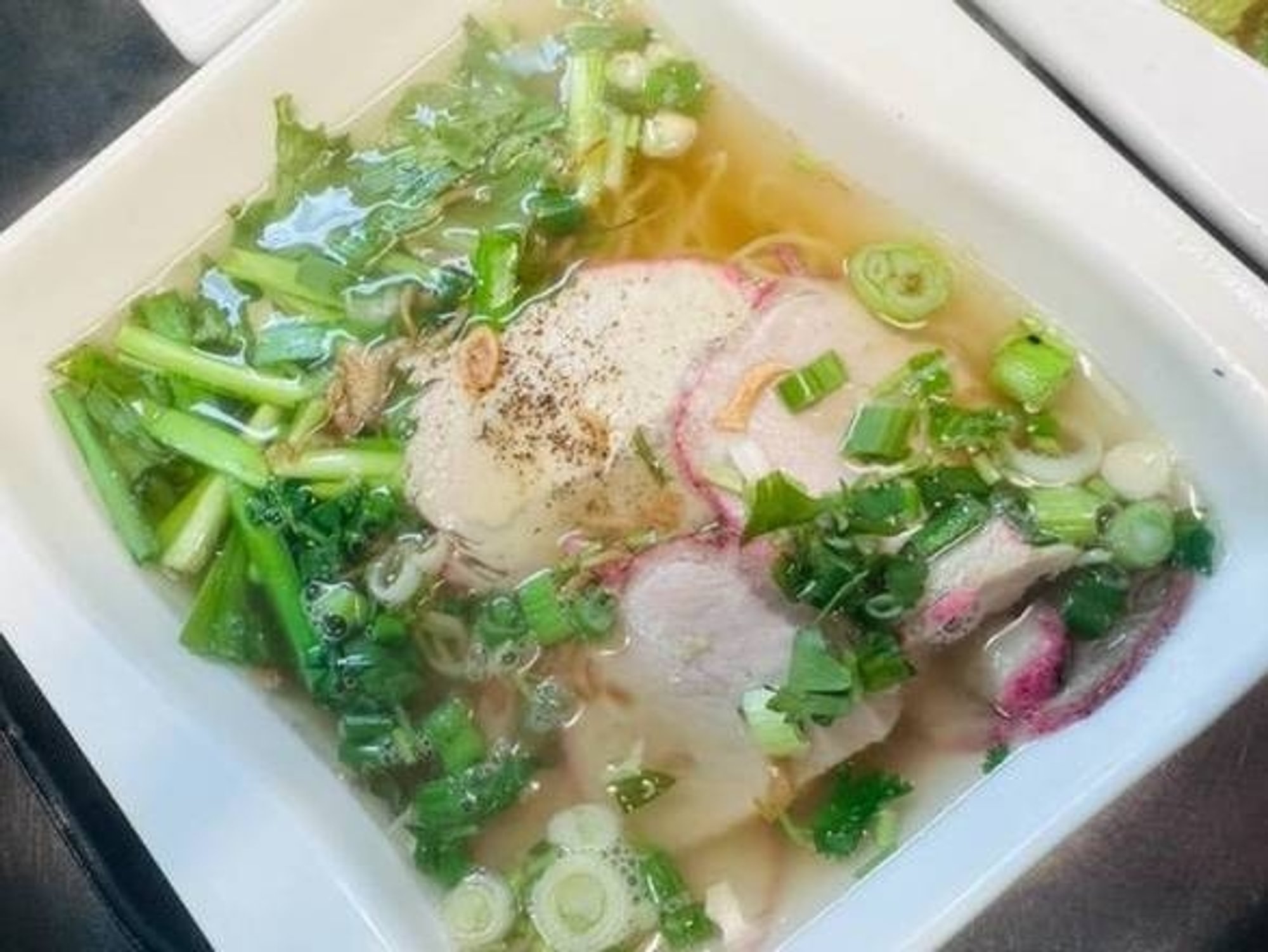BBQ Pork Noodles Soup