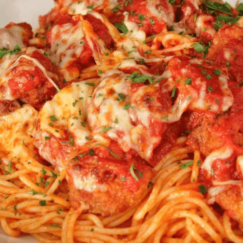 SHRIMP PARMIGIANA ENTRÉE