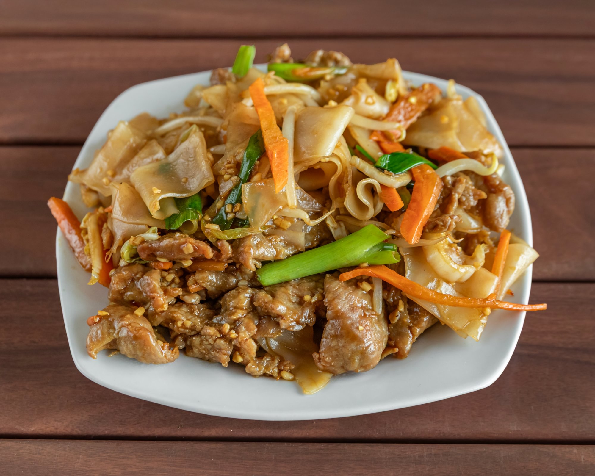 94. Beef chow fun or mei fun