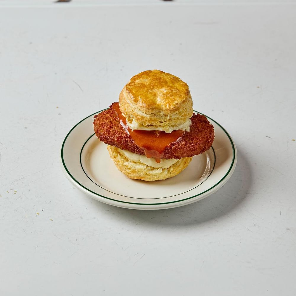 Vegetarian Chik'n Biscuit