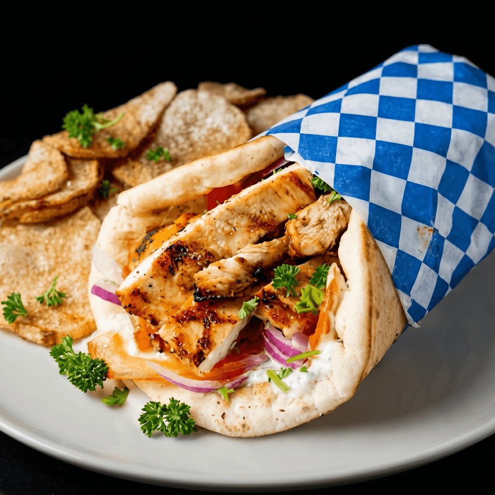 Pork Gyro Sandwich