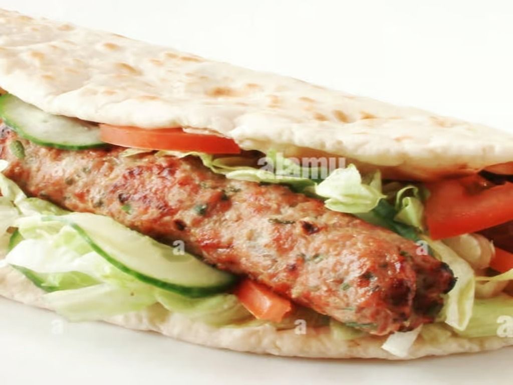 Kabab Roll With Naan
