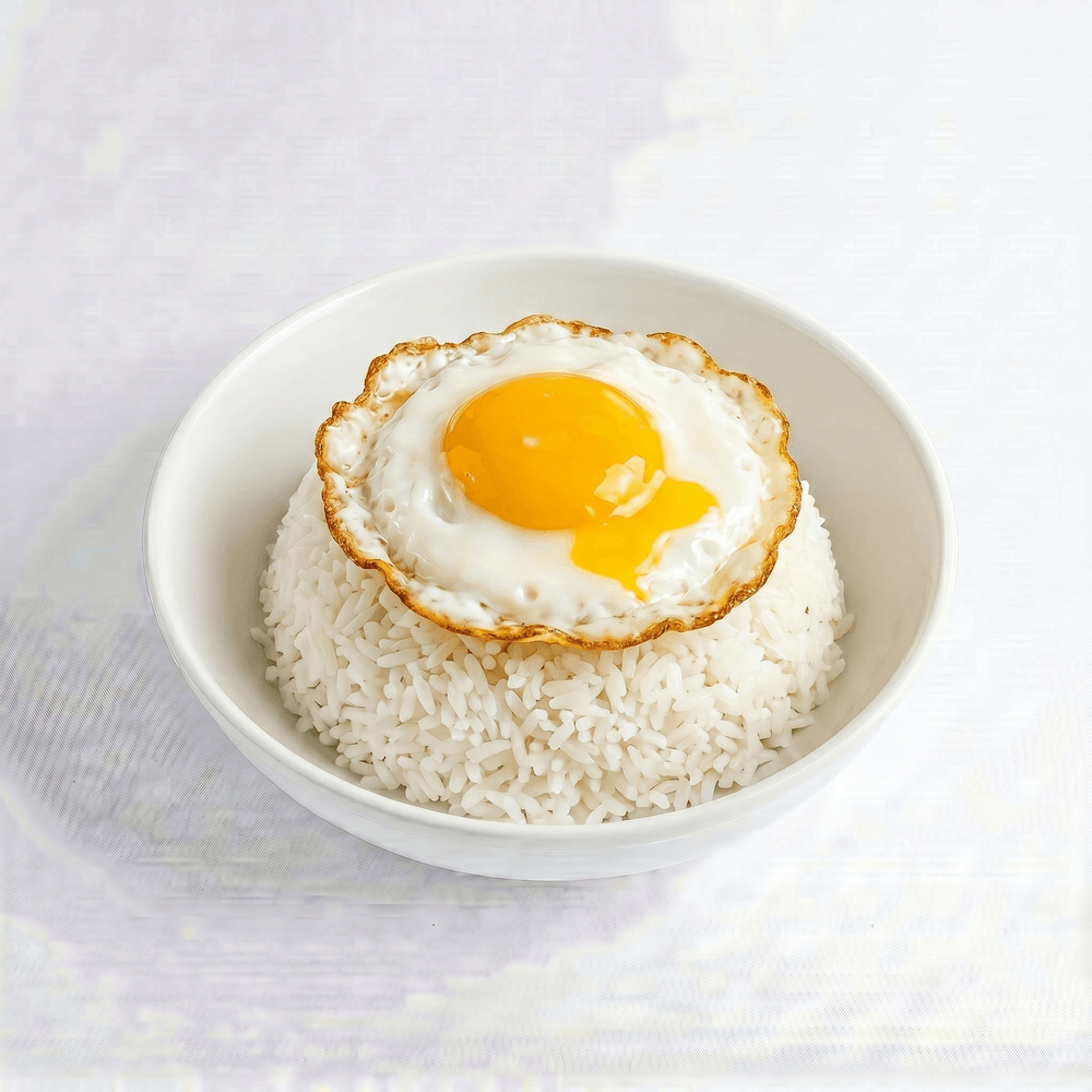 Kids Jasmine Rice with One Fried Egg