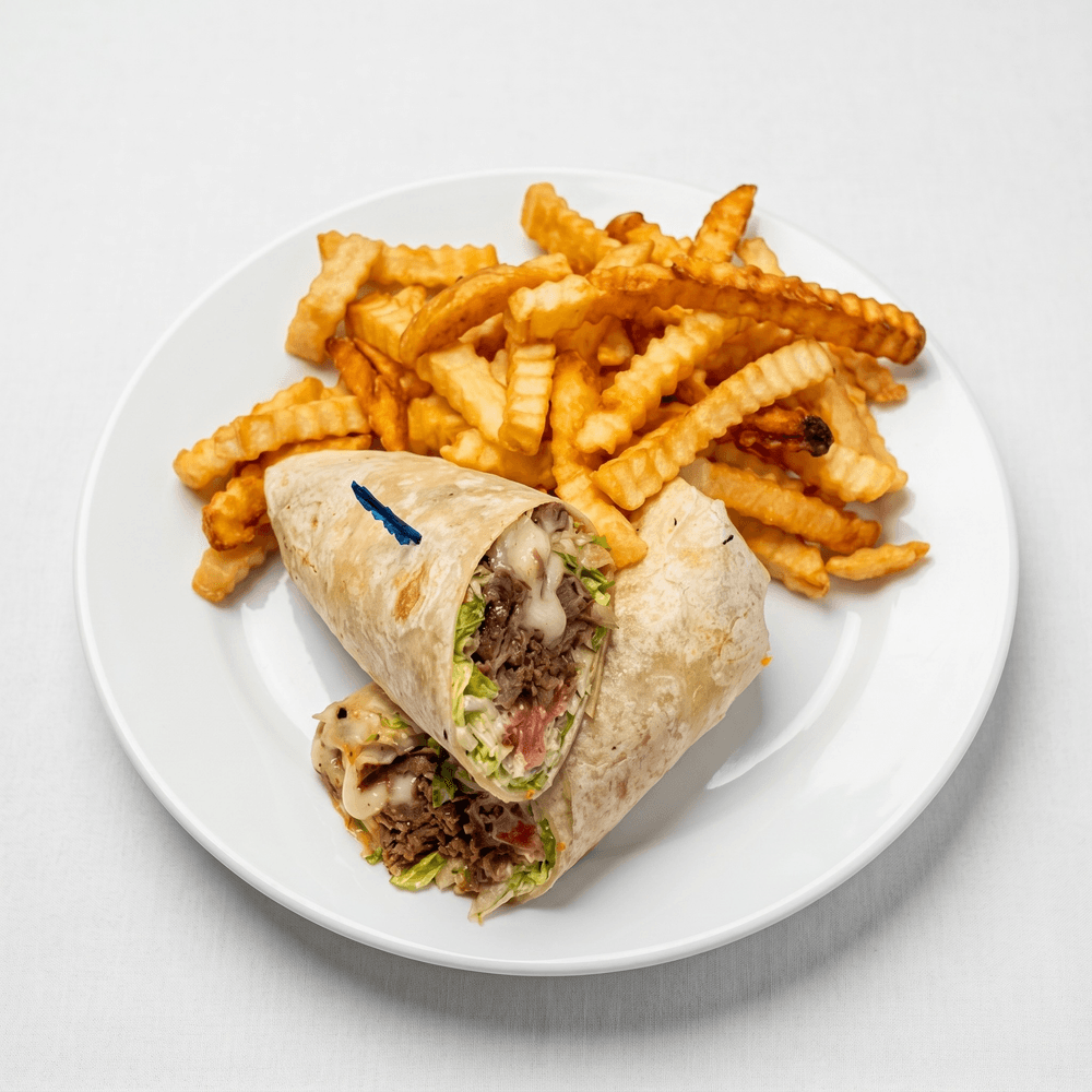 Sliced Steak Wrap