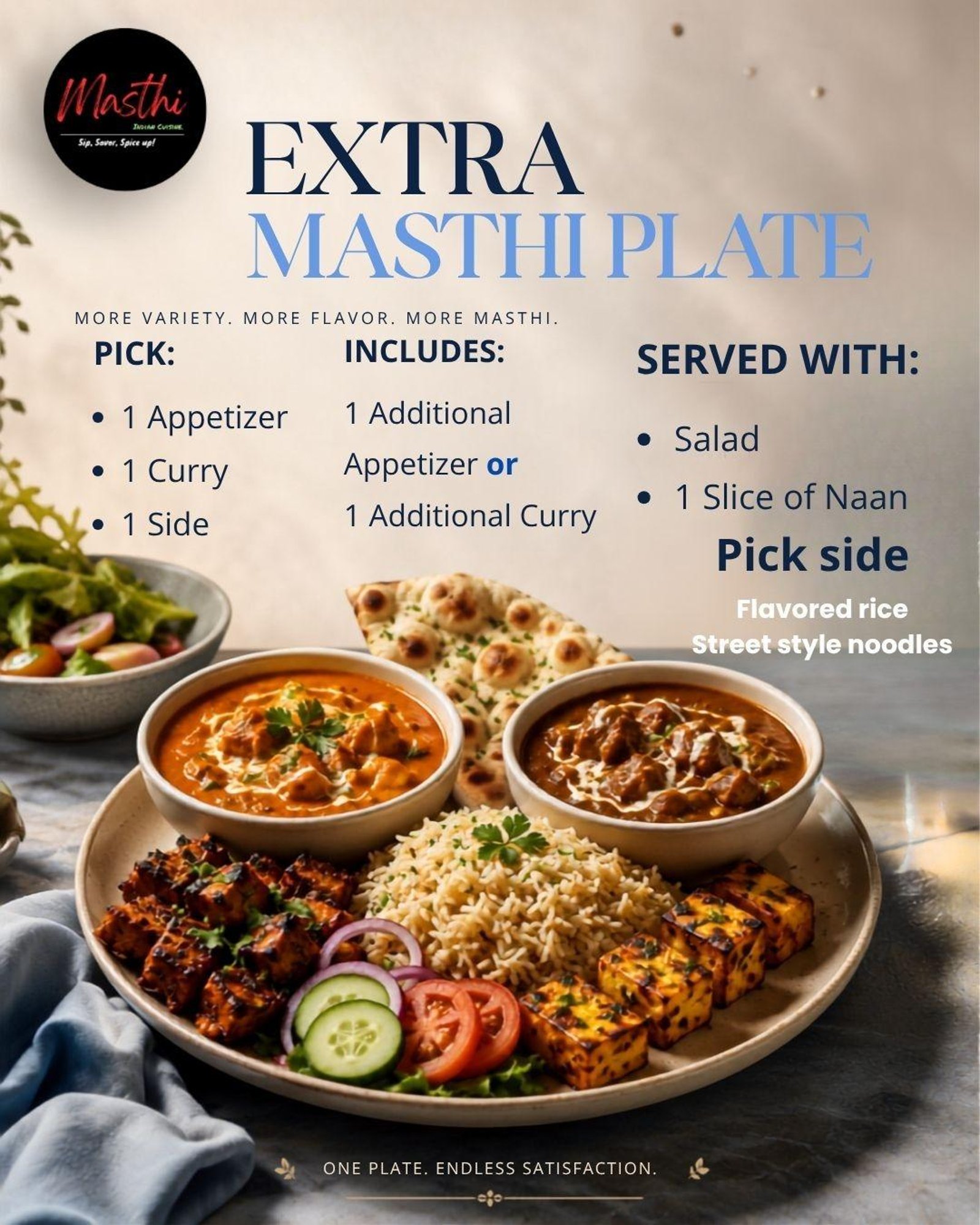 Extra Masthi Plate