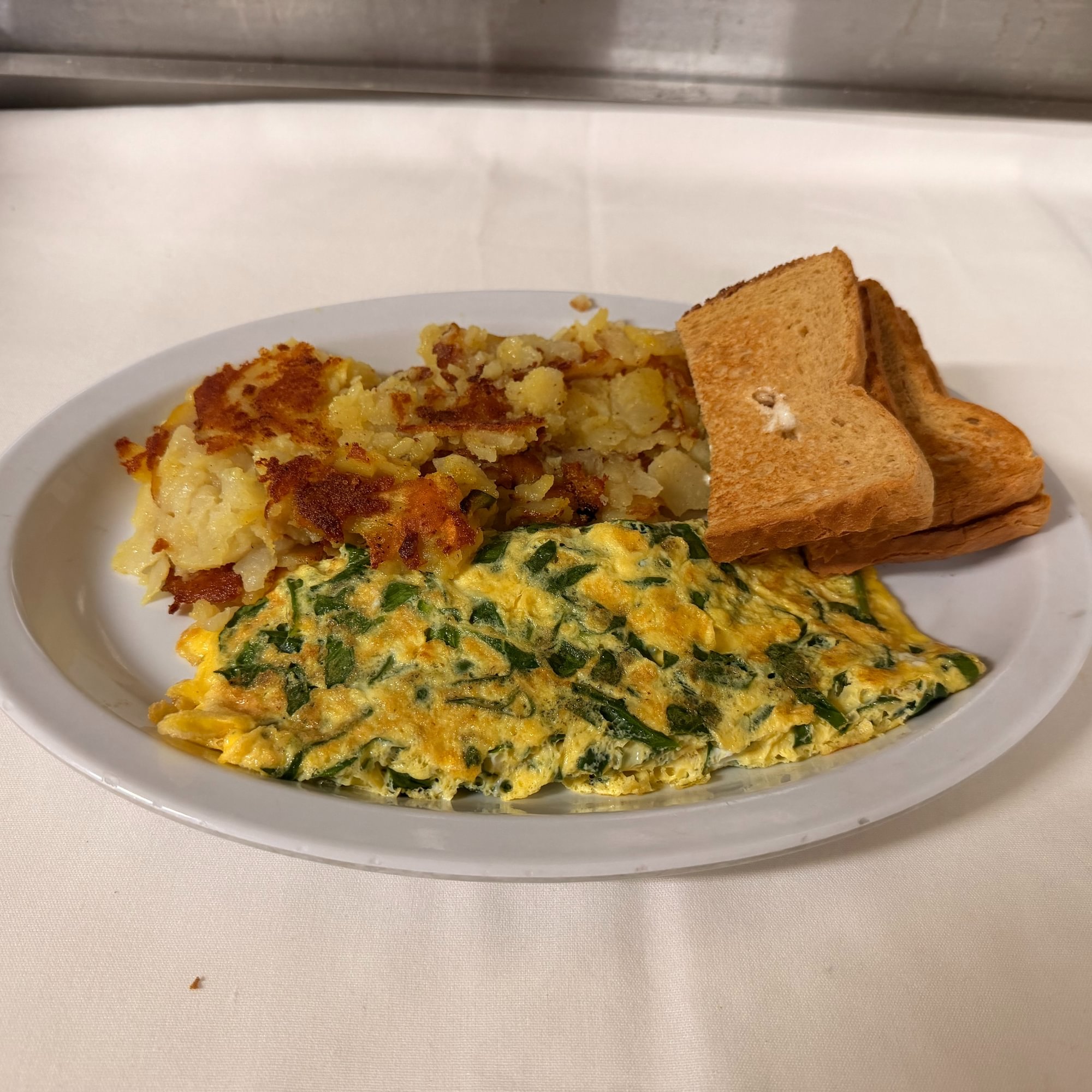 Spinach & Feta Omelette
