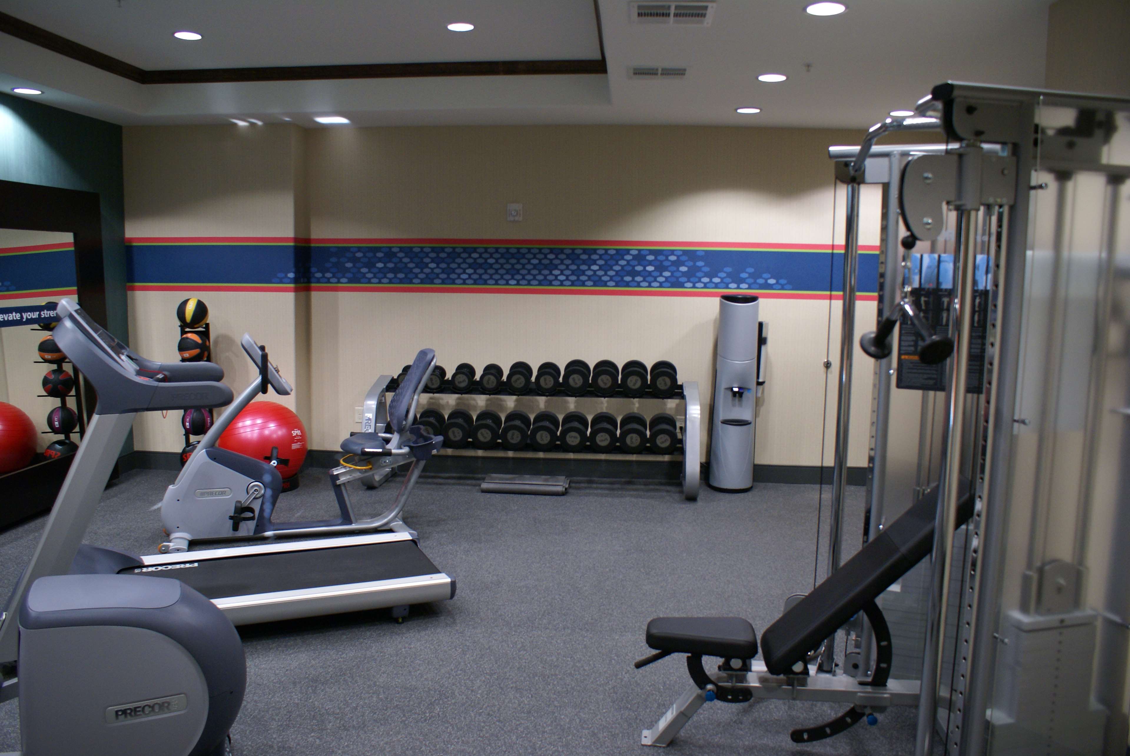 Health club  fitness center  gym