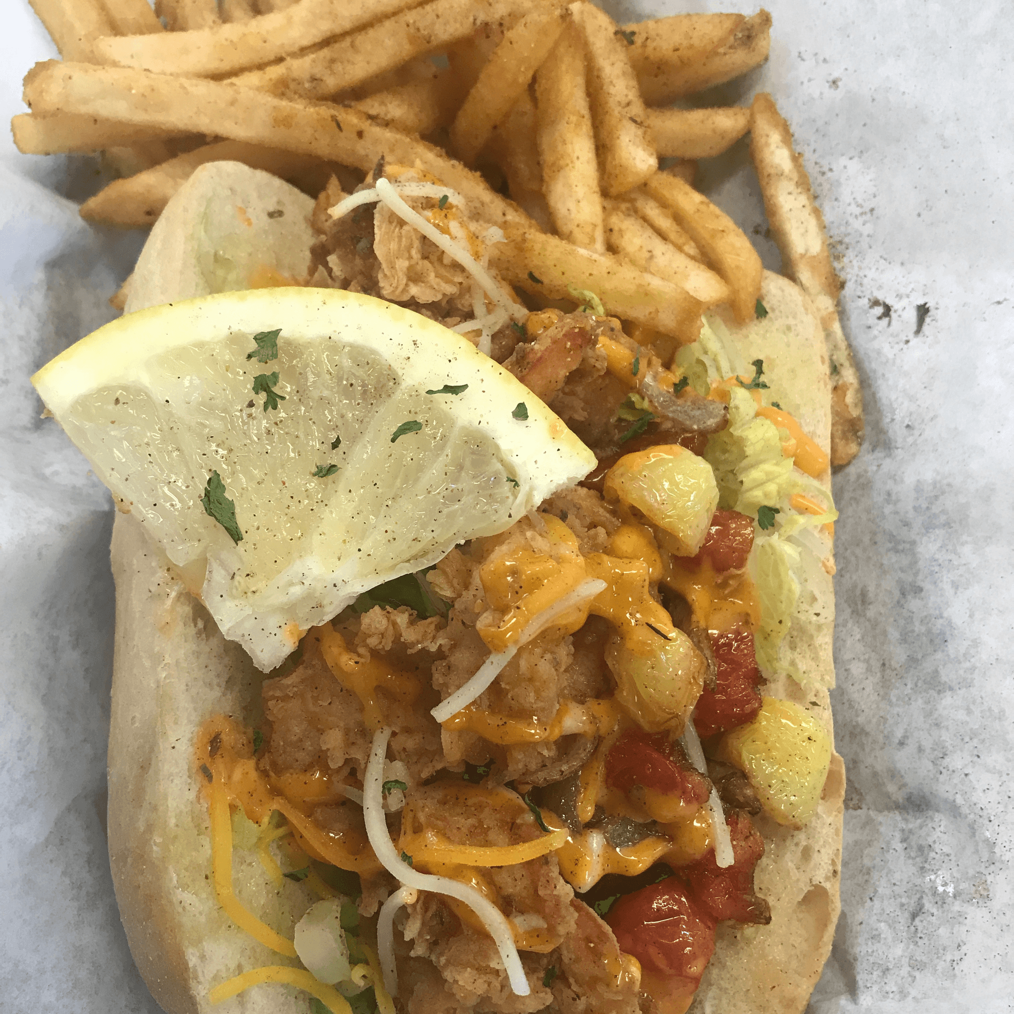 Po'boy Catfish