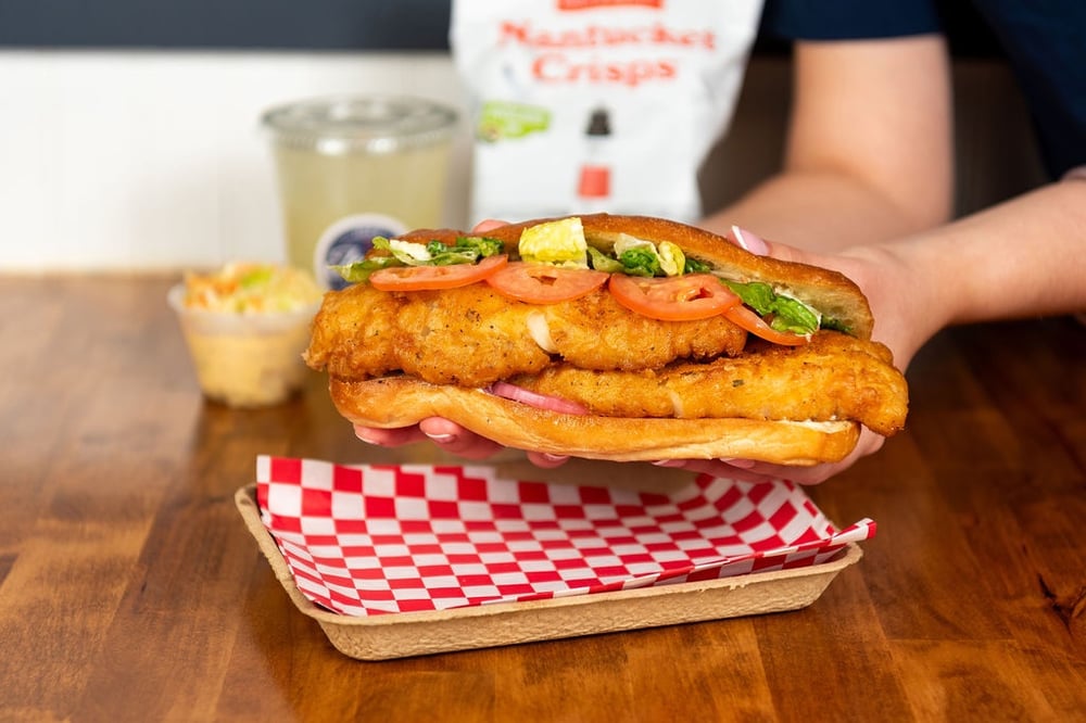 Crispy Haddock Sandwich