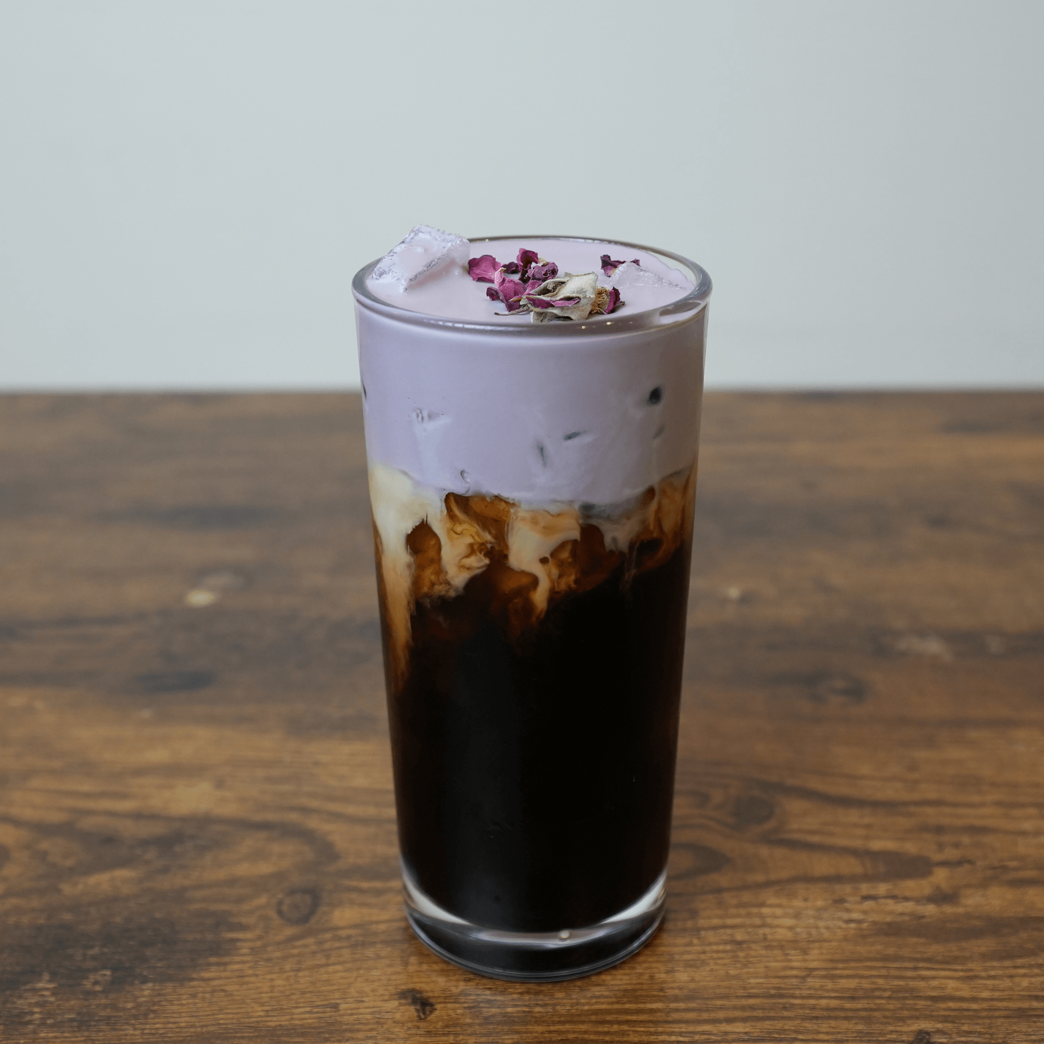 Thai Iced Coffee + Ube Cloud
