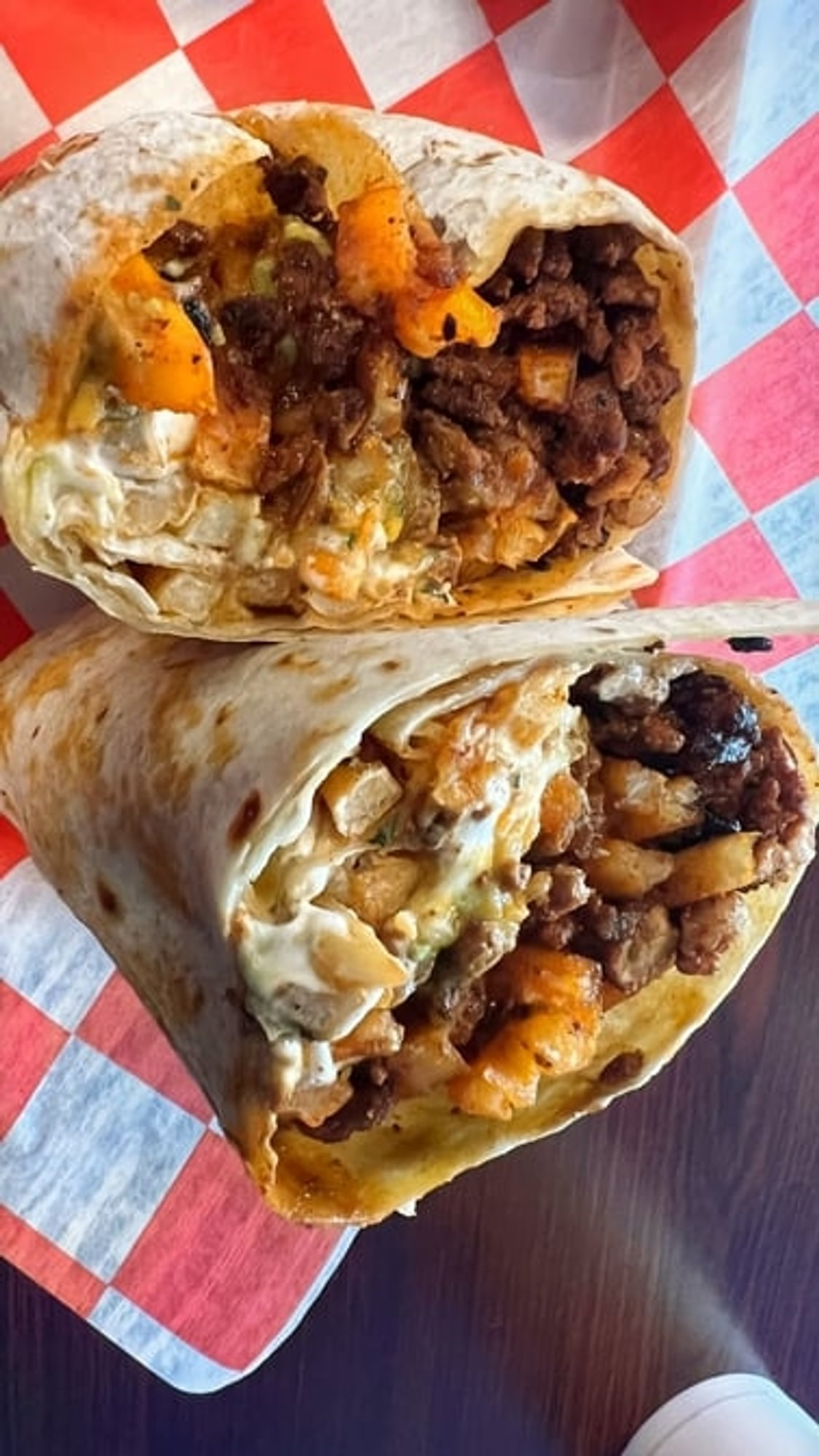 Calicheeto Burrito