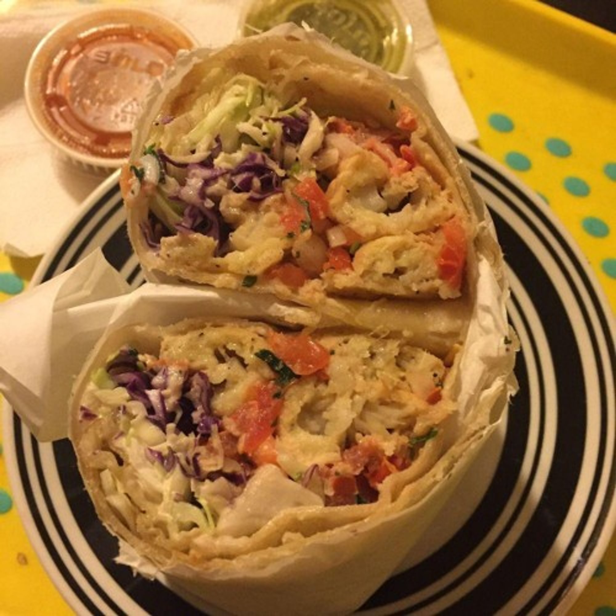 Grilled Shrimp Burrito