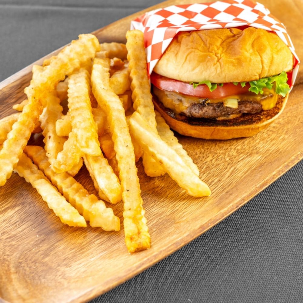 Classic cheeseburger