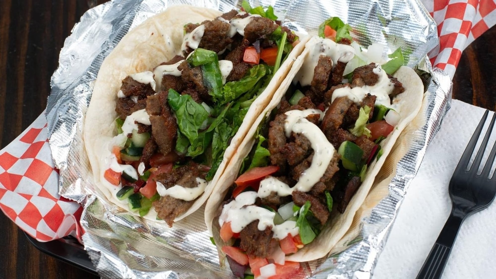 Two Gyro Tacos