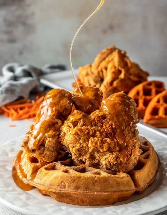 Carrot Cake Waffle