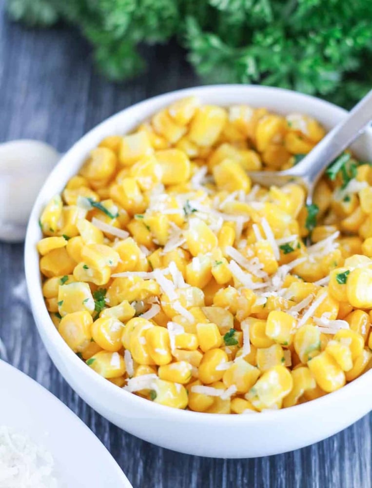 Sweet Corn 12oz - Sweet Corn 12oz Infused in Garlic Sauce