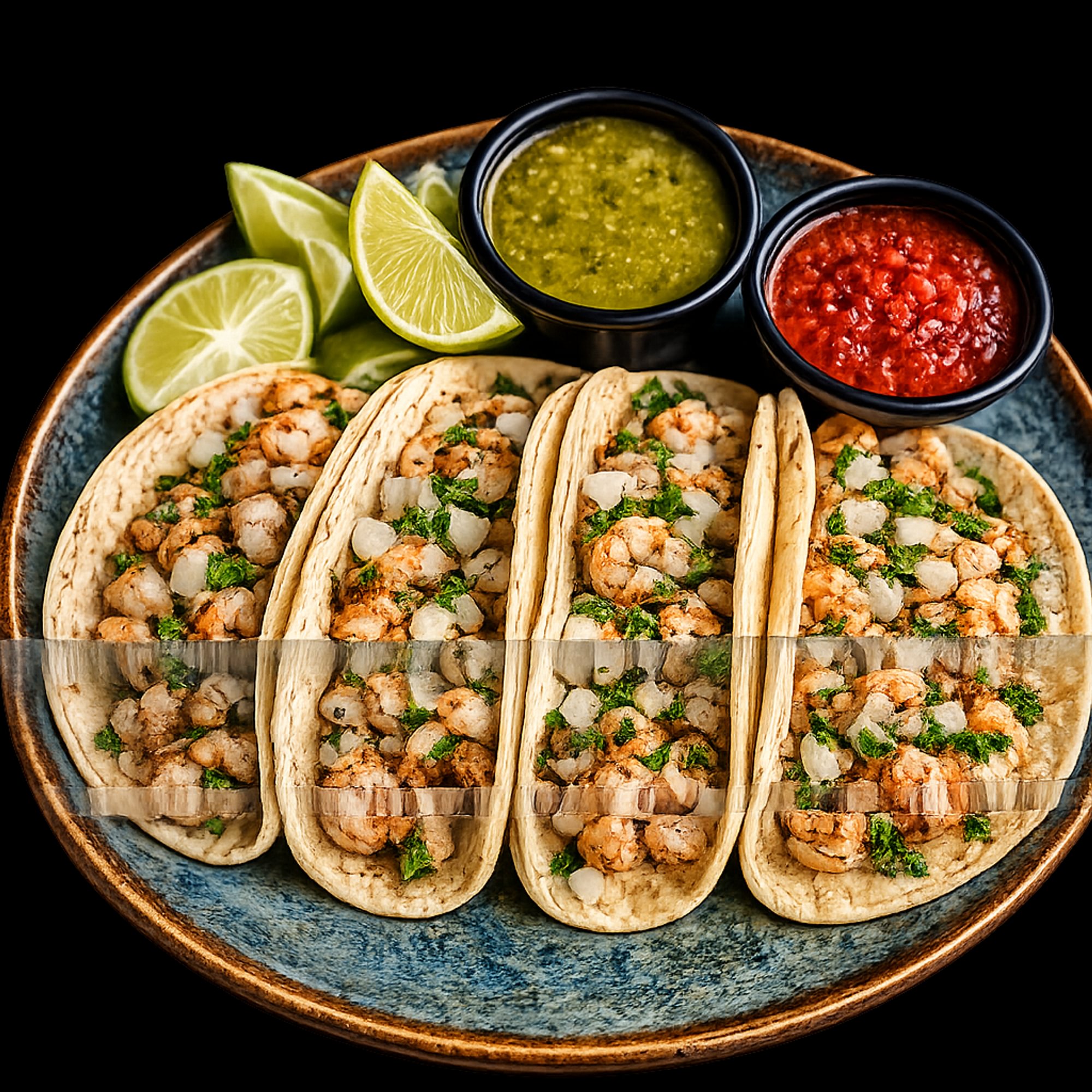 Tacos De Camarones (4) 🦐
