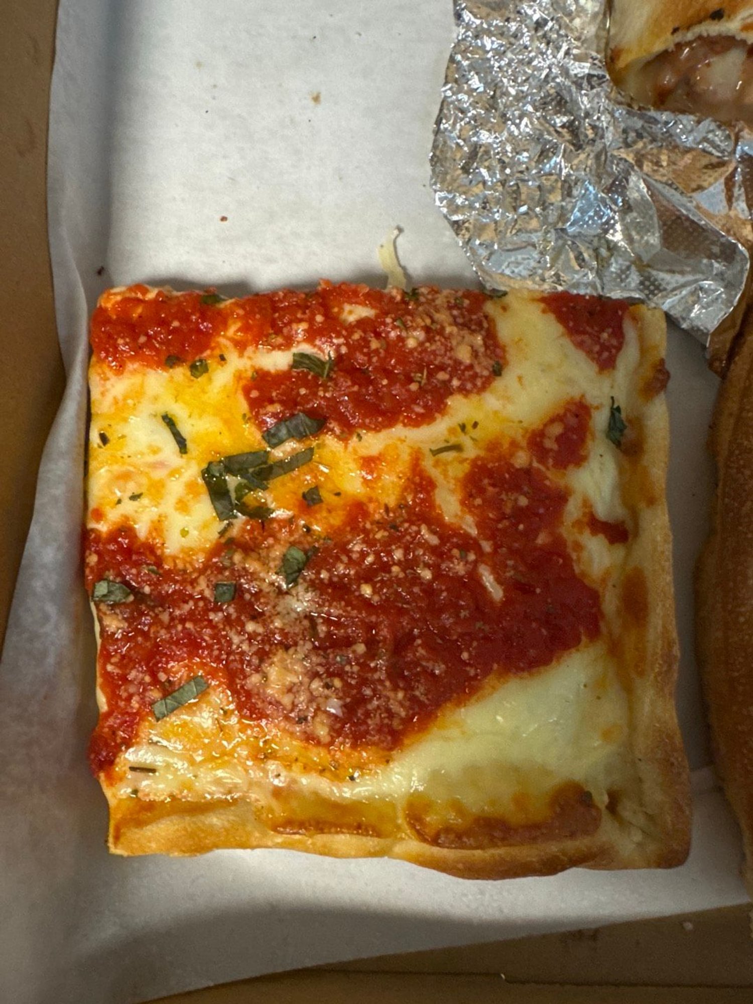 Grandma Pizza Slice