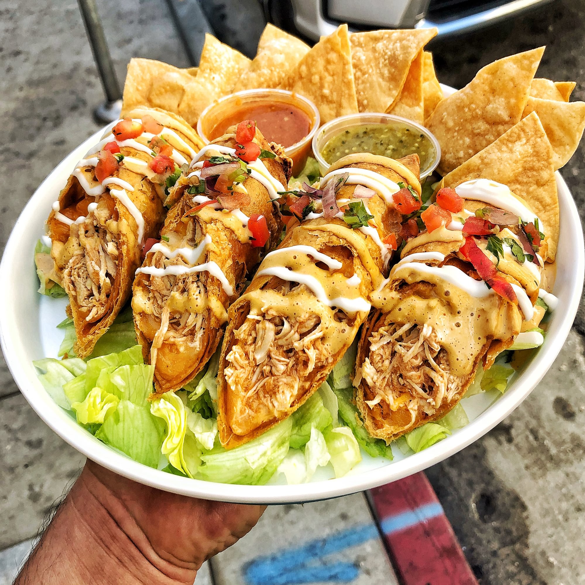 Famous Tinga Flautas