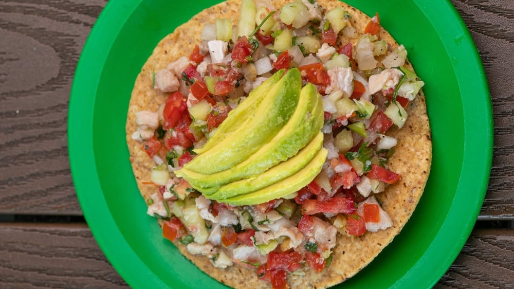 Fish Tostada