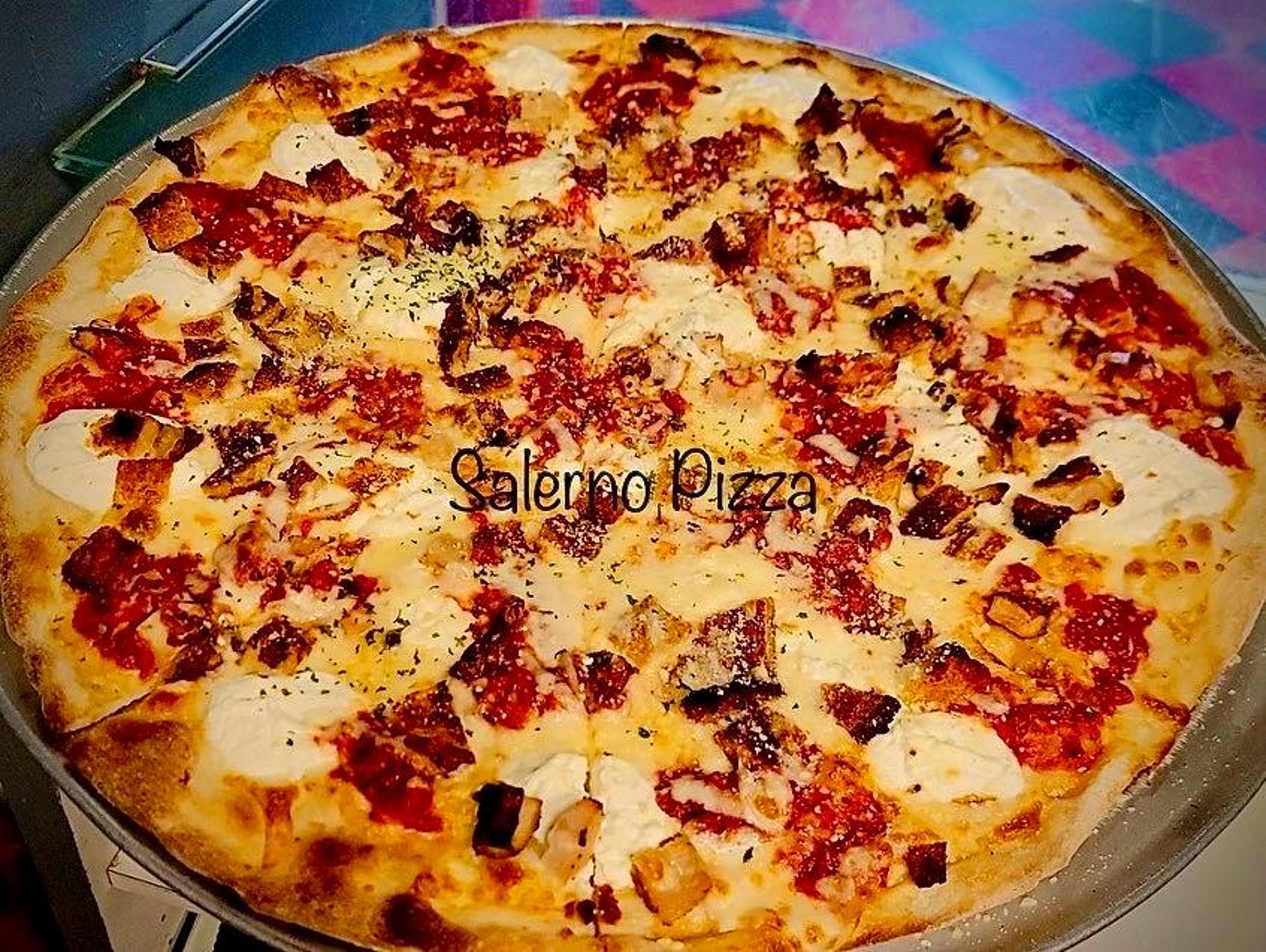 18" Eggplant Parmigiana Pizza